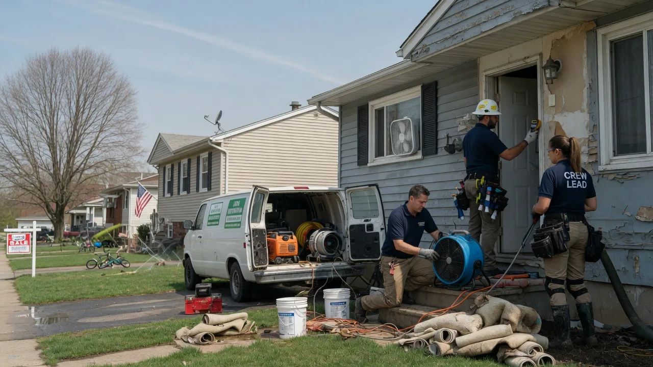 Flood Cleanup in Hollister, OK near me